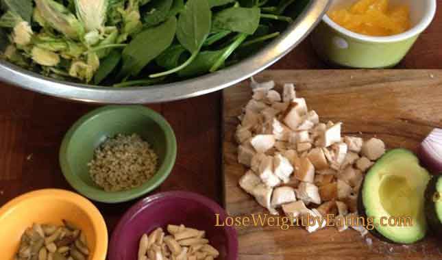 Weight loss cleanse recipe Crunchy Chicken Orange Mustard Recipe