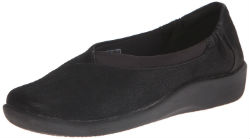 Clarks Womens CloudSteppers Sillian Jetay Flat