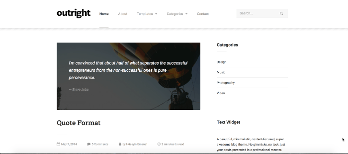 artist theme