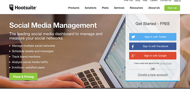 Twitter Management with HootSuite