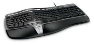 microsoft natural ergonomic keyboard