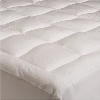 Pinzon Overfilled Ultra Soft Microplush Mattress Pad - Queen