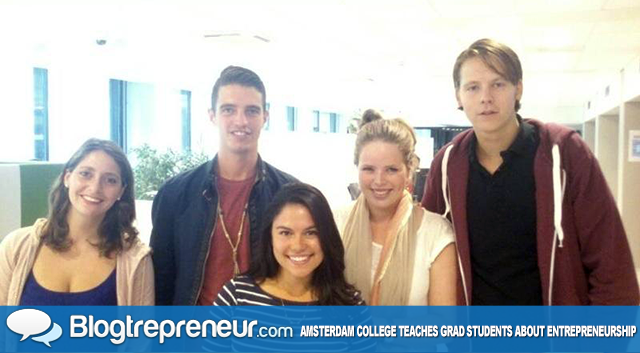 Amsterdam College Teaches Grad Students About Entrepreneurship