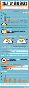 Business Startup Struggles Infographic