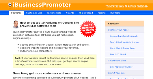 iBusiness Promoter Screenshot